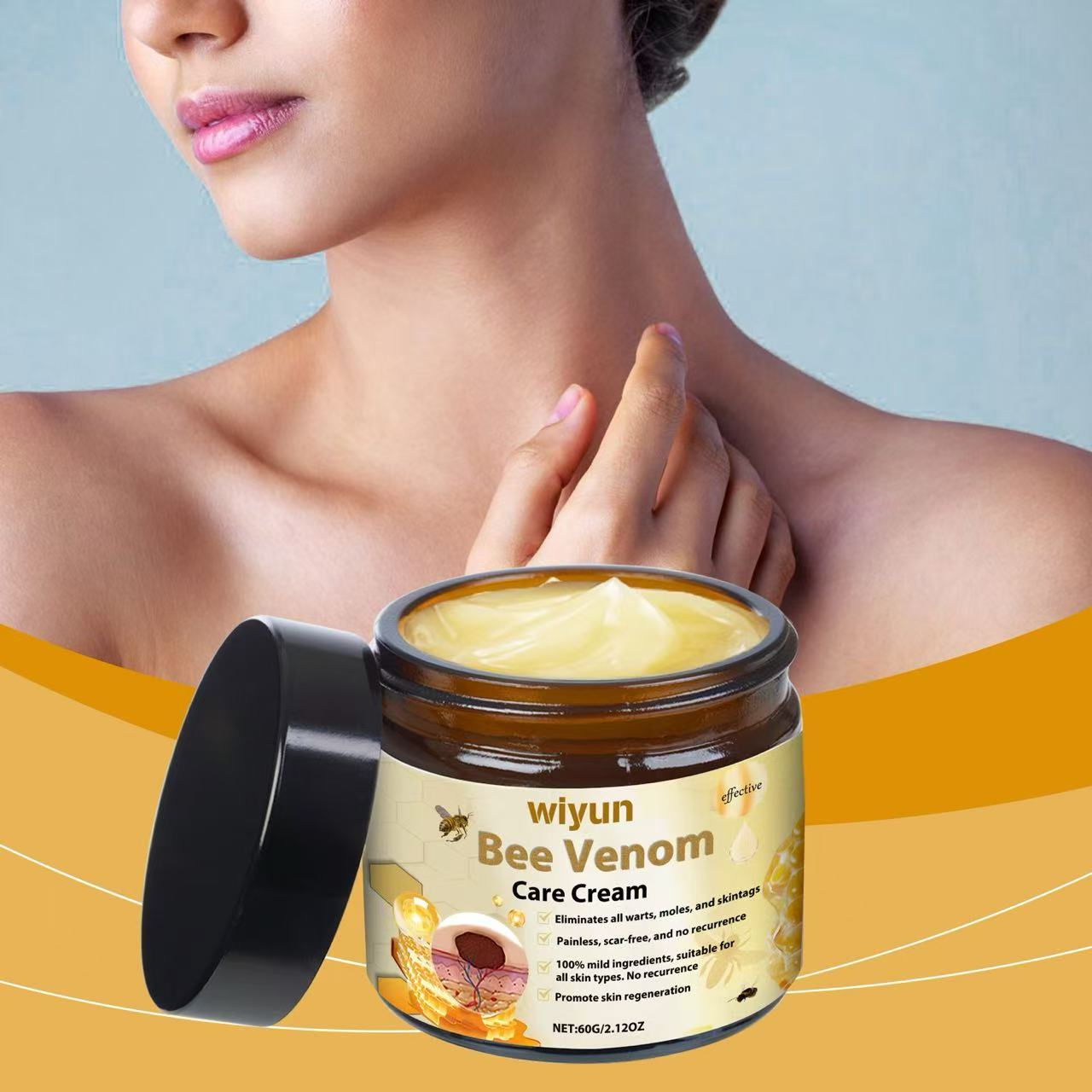 🐝 WiYunBee™ – Crème Réparatrice au Venin d’Abeille